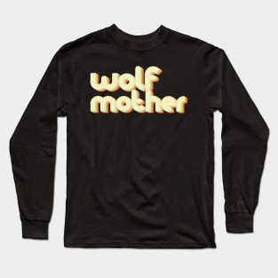 vintage color wolfmother Long Sleeve T-Shirt